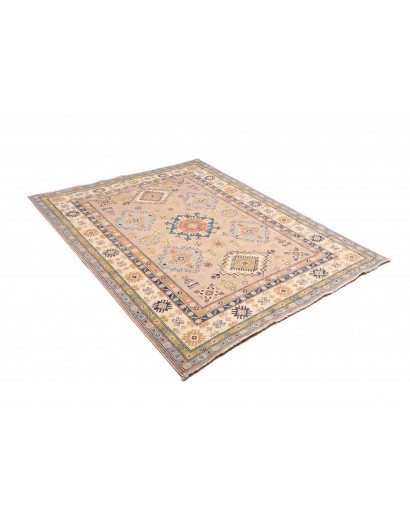 Tappeto Kazak Afghanistan beige giallo 153x199