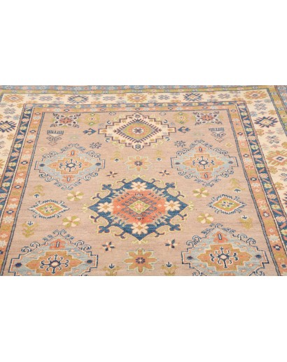Tappeto Kazak Afghanistan beige giallo 153x199