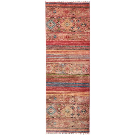 Tappeto Rubin Pakistan rosso grigio 82x247