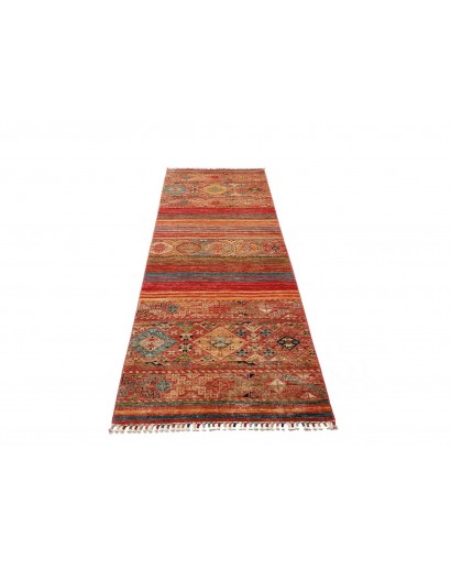 Tappeto Rubin Pakistan rosso grigio 82x247
