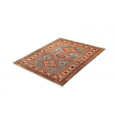 Tappeto Kazak Fine Pakistan marrone grigio 100x134