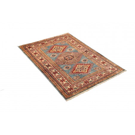 Tappeto Kazak Fine Pakistan marrone grigio 100x134