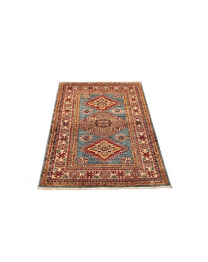Tappeto Kazak Fine Pakistan marrone grigio 100x134