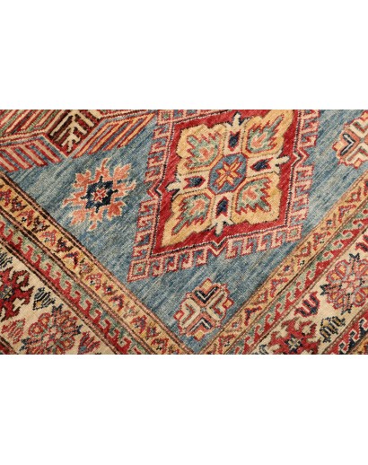 Tappeto Kazak Fine Pakistan marrone grigio 100x134