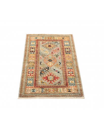 Tappeto Kazak Fine Pakistan marrone beige 63x93