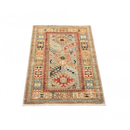 Tappeto Kazak Fine Pakistan marrone beige 63x93