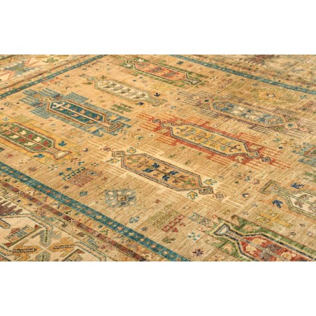 Tappeto Tribal Pakistan marrone bianco 254x332