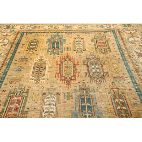 Tappeto Tribal Pakistan marrone bianco 254x332