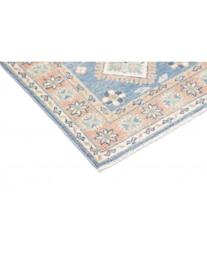 Tappeto Kazak Afghanistan bianco grigio 61x177