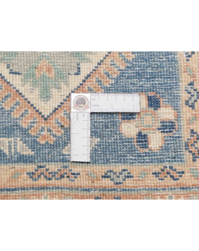 Tappeto Kazak Afghanistan bianco grigio 61x177