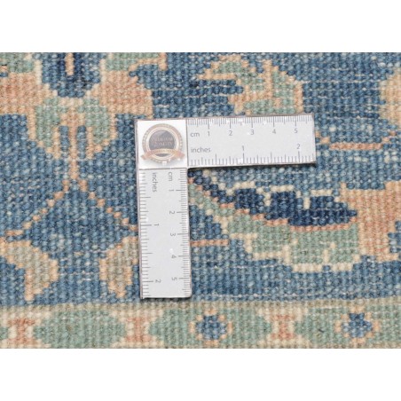 Tappeto Kazak Afghanistan bianco blu 65x171