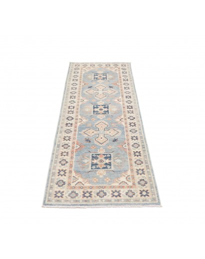 Tappeto Kazak Afghanistan bianco 65x190
