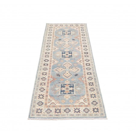 Tappeto Kazak Afghanistan bianco 65x190