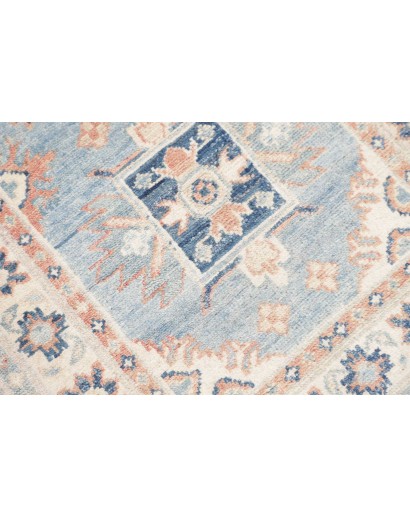 Tappeto Kazak Afghanistan bianco 65x190