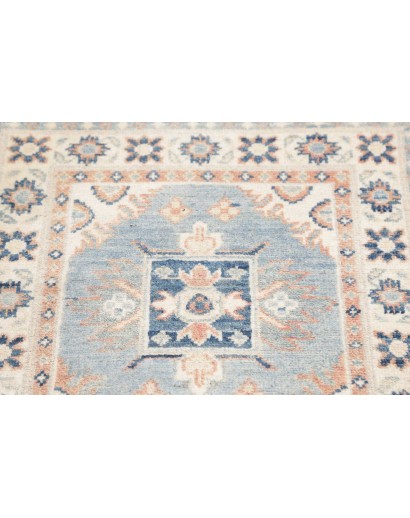 Tappeto Kazak Afghanistan bianco 65x190