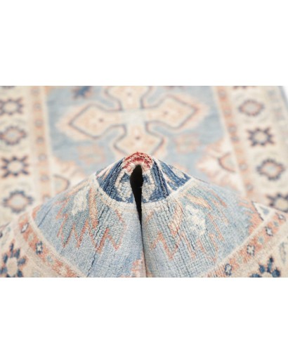 Tappeto Kazak Afghanistan bianco 65x190