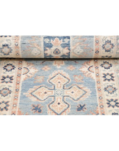 Tappeto Kazak Afghanistan bianco 65x190