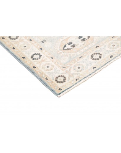 Tappeto Kazak Afghanistan bianco 63x175