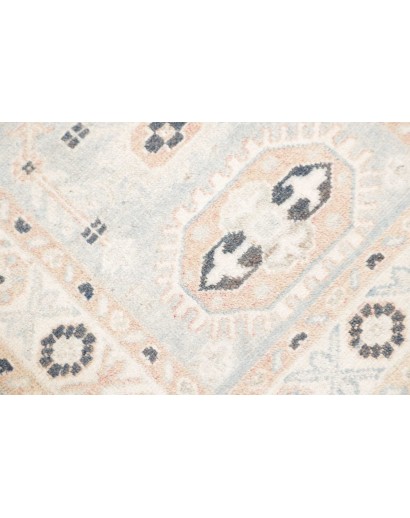 Tappeto Kazak Afghanistan bianco 63x175