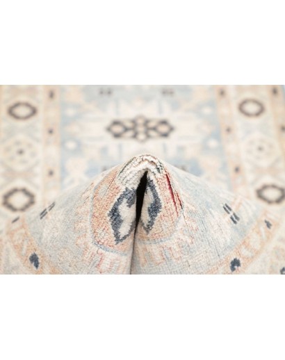 Tappeto Kazak Afghanistan bianco 63x175