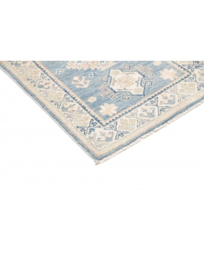 Tappeto Kazak Afghanistan bianco grigio 60x181