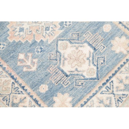 Tappeto Kazak Afghanistan bianco grigio 60x181