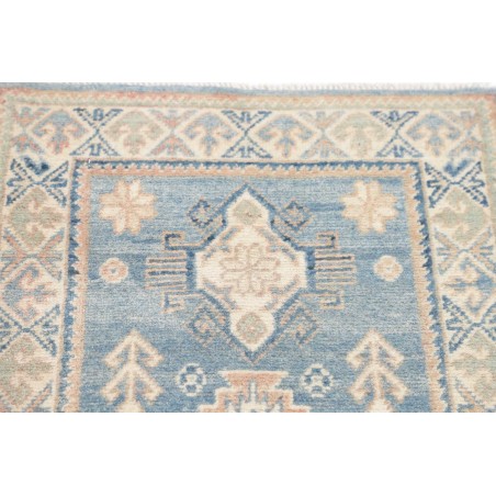 Tappeto Kazak Afghanistan bianco grigio 60x181