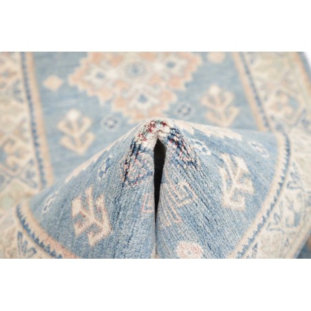 Tappeto Kazak Afghanistan bianco grigio 60x181