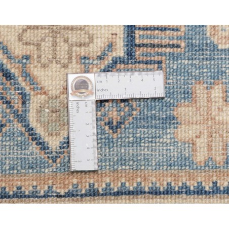 Tappeto Kazak Afghanistan bianco grigio 60x181