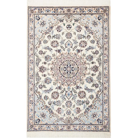 Tappeto Nain 9La Persia bianco grigio 80x119