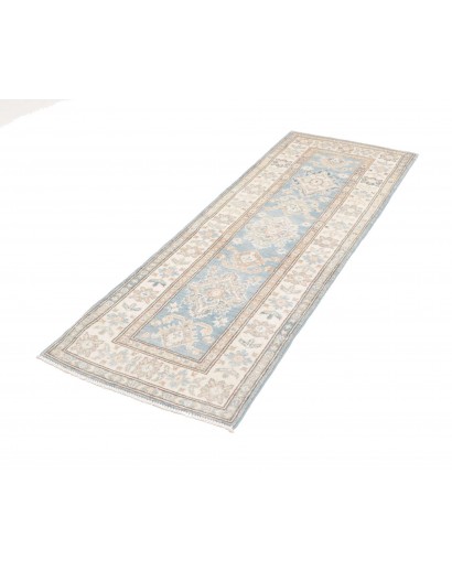 Tappeto Kazak Afghanistan bianco 65x202