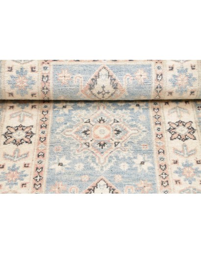 Tappeto Kazak Afghanistan bianco 62x179