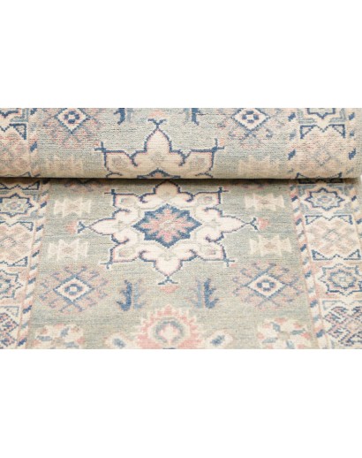 Tappeto Kazak Afghanistan bianco 64x180