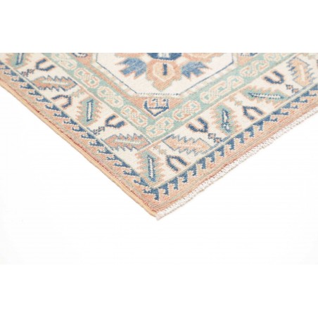 Tappeto Kazak Afghanistan bianco grigio 61x182