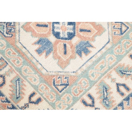 Tappeto Kazak Afghanistan bianco grigio 61x182