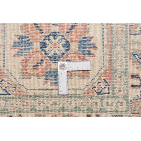 Tappeto Kazak Afghanistan bianco grigio 61x182