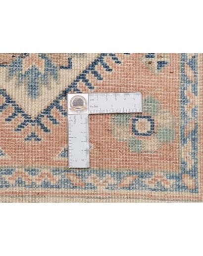 Tappeto Kazak Afghanistan bianco grigio 62x175
