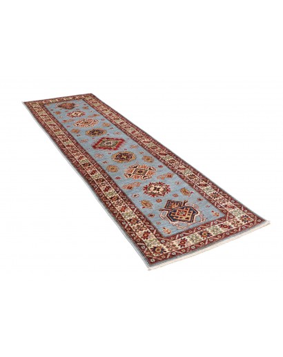 Tappeto Kazak Fine Pakistan beige grigio 85x263