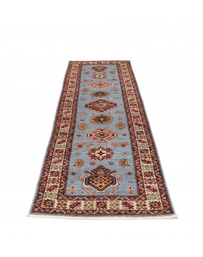 Tappeto Kazak Fine Pakistan beige grigio 85x263