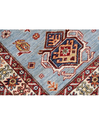 Tappeto Kazak Fine Pakistan beige grigio 85x263