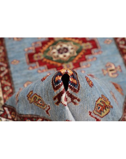 Tappeto Kazak Fine Pakistan beige grigio 85x263