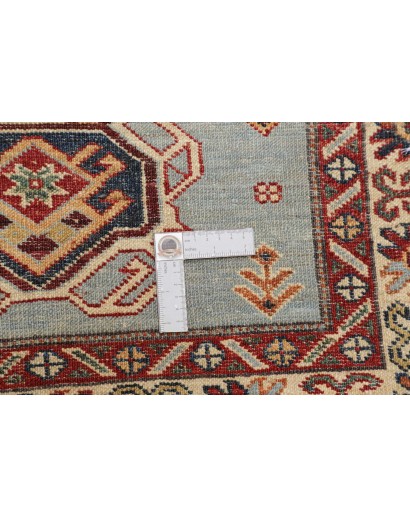 Tappeto Kazak Fine Pakistan beige grigio 85x263
