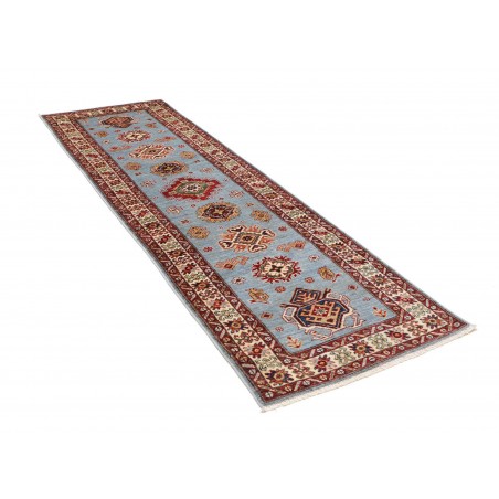 Tappeto Kazak Fine Pakistan beige grigio 86x261
