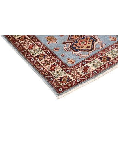 Tappeto Kazak Fine Pakistan beige grigio 86x261
