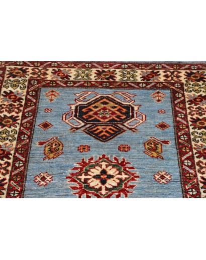 Tappeto Kazak Fine Pakistan beige grigio 86x261