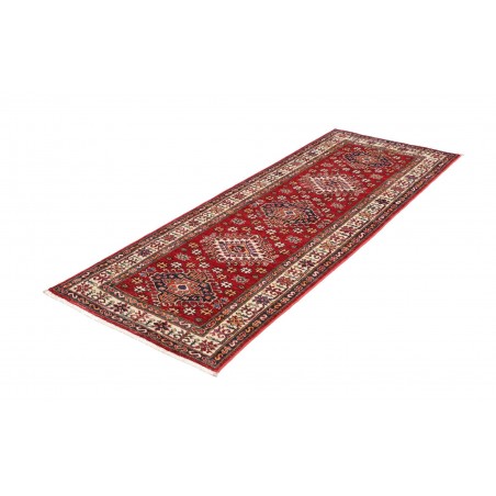 Tappeto Kazak Fine Pakistan marrone grigio 79x205