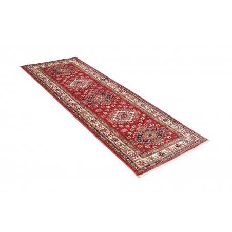 Tappeto Kazak Fine Pakistan marrone grigio 79x205