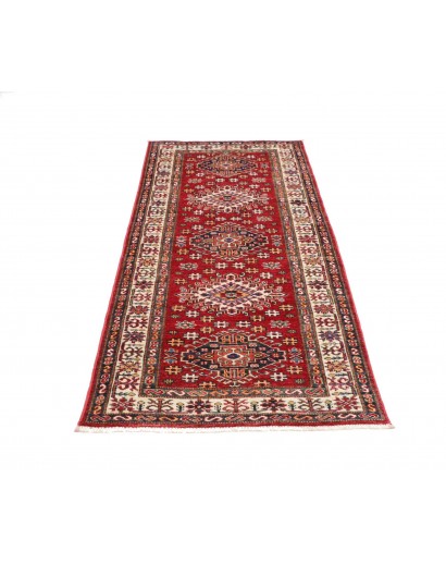 Tappeto Kazak Fine Pakistan marrone grigio 79x205
