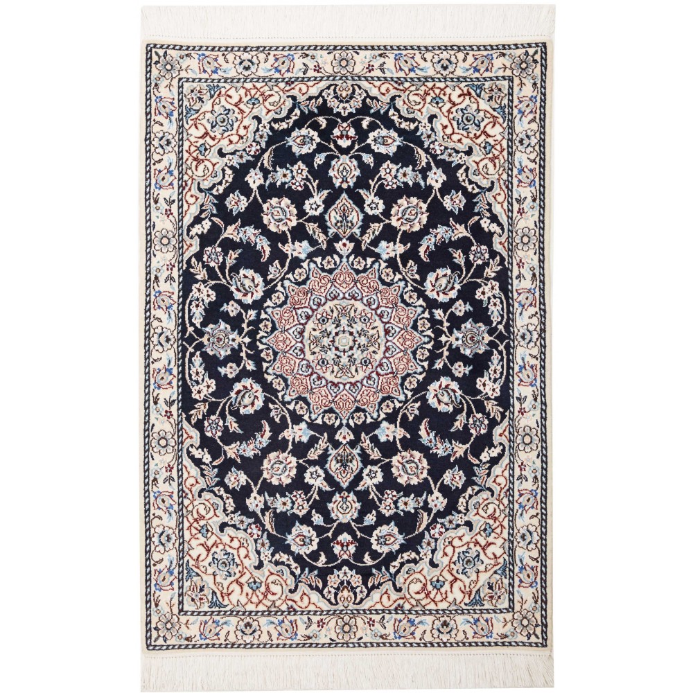 Tappeto Nain 9La Persia grigio 81x120 Tappeto Nain 9La Persia grigio 81x120