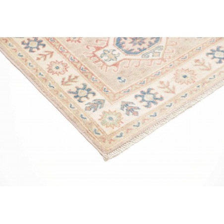 Tappeto Kazak Afghanistan bianco giallo 81x200